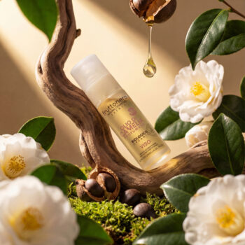 Olio di camelia profumato